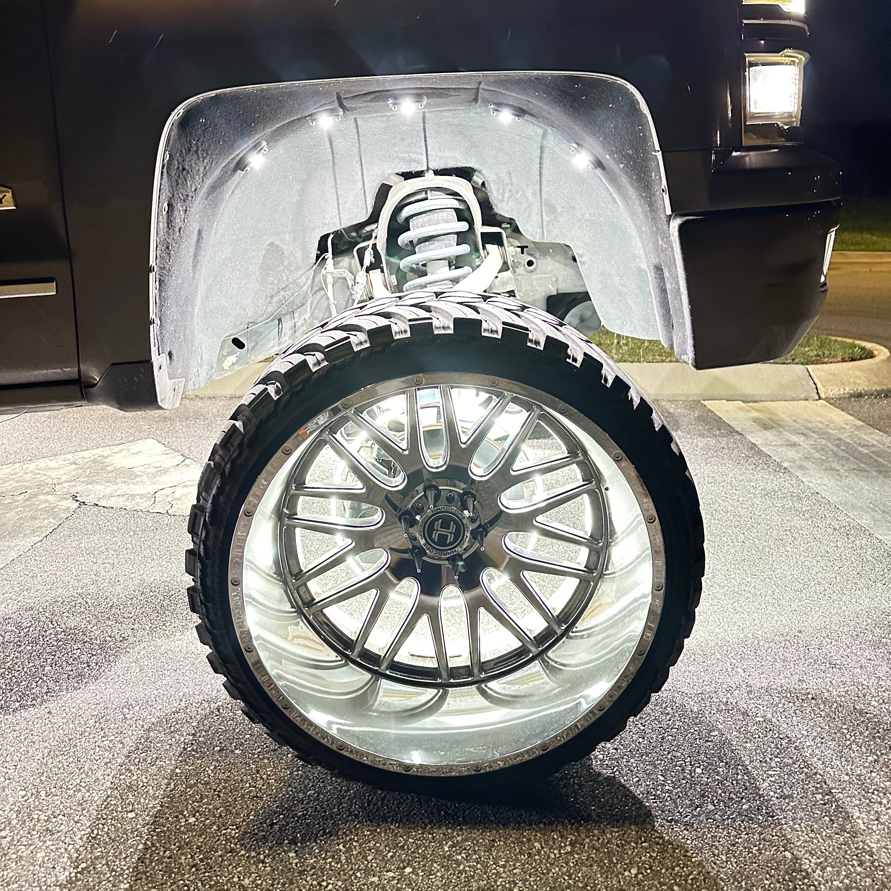 48X White LED Rock Light Bundle