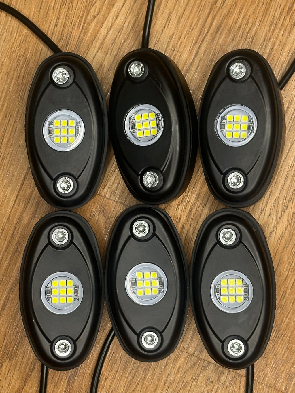 48X White LED Rock Light Bundle