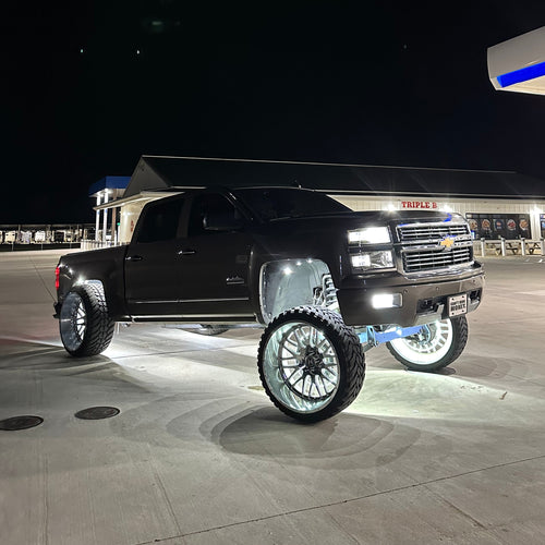48X White LED Rock Light Bundle
